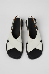 Sandalia Dana Piel Blanco